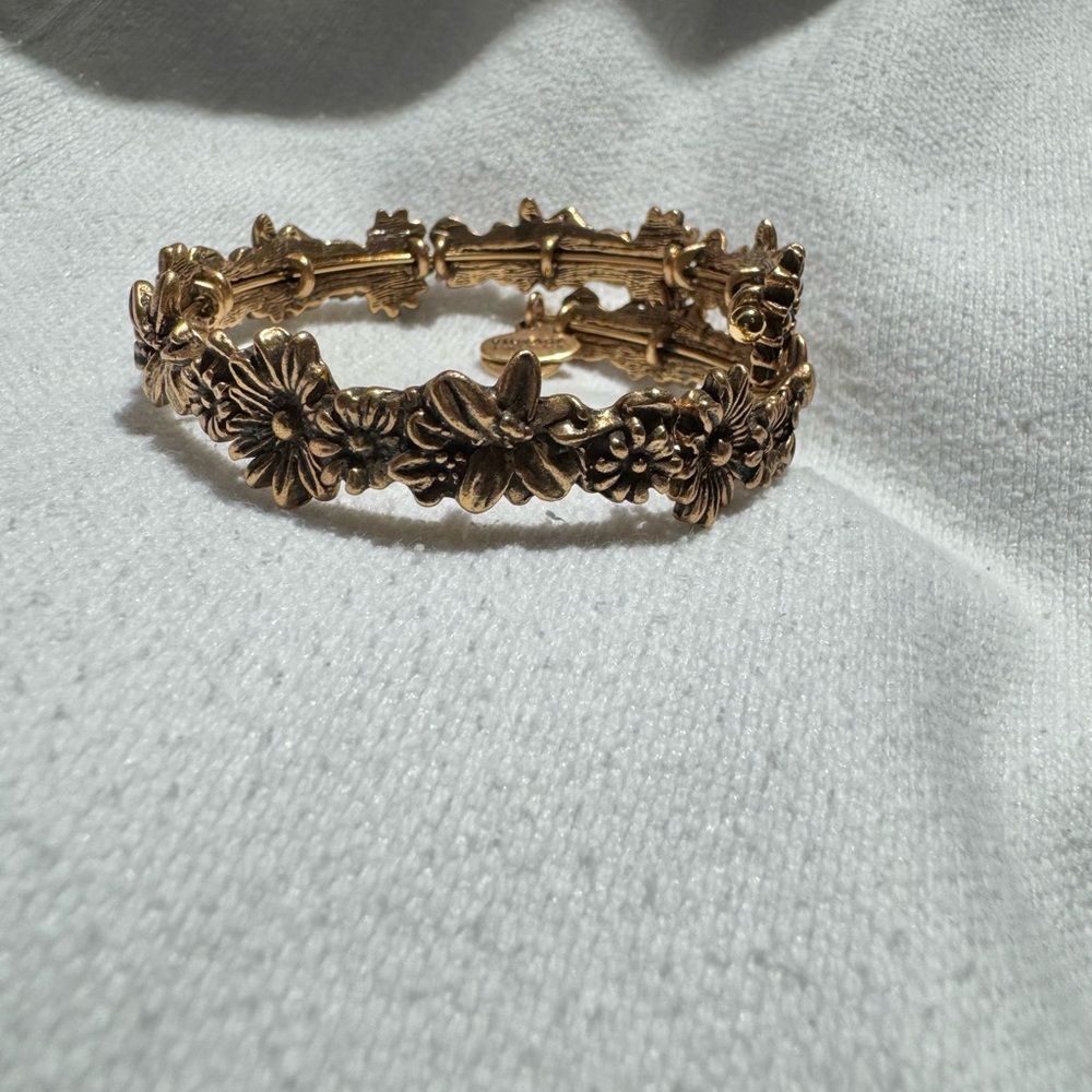 Alex and Ani Floral Bracelet
